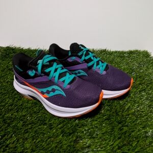 Saucony Axon Purple and Teal Women's - Size 8
